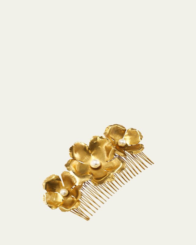 Eden Floral Barrette